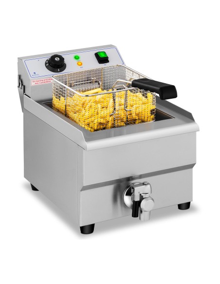 Elektrinė gruzdintuvė su čiaupu 230 V 3500W 16 L