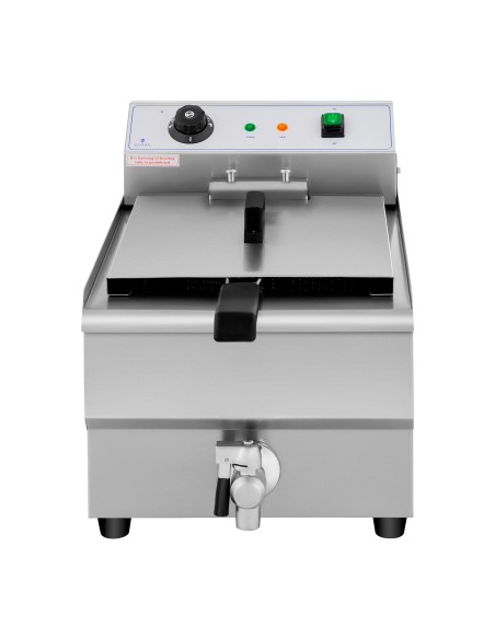 Elektrinė gruzdintuvė su čiaupu 230 V 3500W 16 L