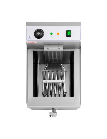 Elektrinė gruzdintuvė su čiaupu 230 V 3500W 16 L