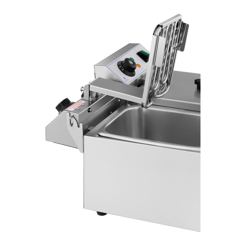 Elektrinė dviguba gruzdintuvė 230 V 2 x 3200 W 2 x 8 L
