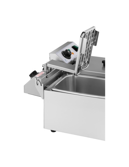 Elektrinė dviguba gruzdintuvė 230 V 2 x 3200 W 2 x 8 L Elektrinė dviguba gruzdintuvė 230 V 2 x 3200 W 2 x 8 L
