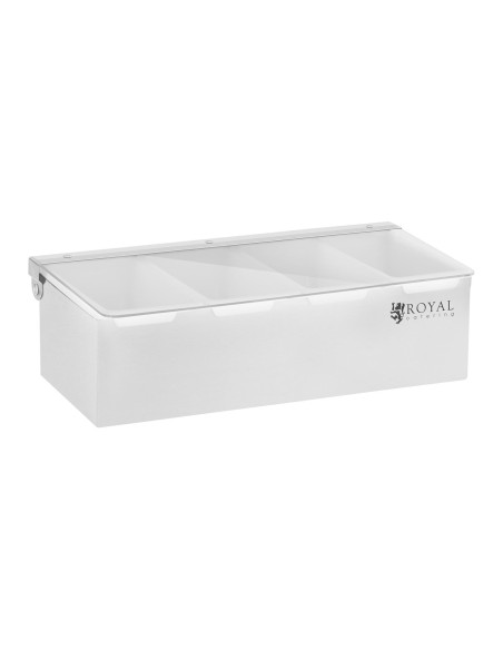 Barmeno indai iš polipropileno gėrimų priedams 4 vnt.+ Korpusas