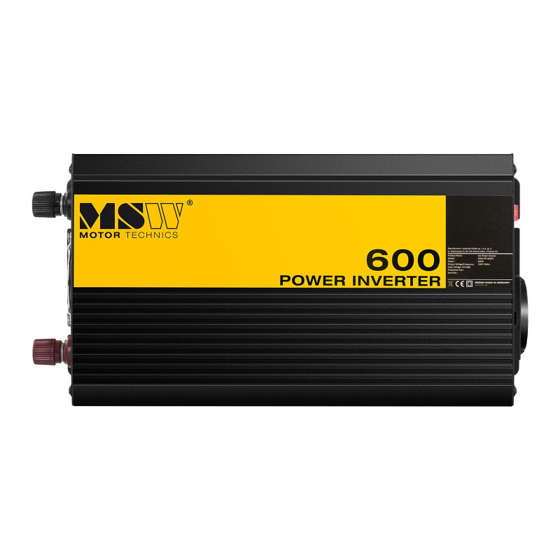 Automobilio įtampos keitiklis 600/1200W akumuliatoriui