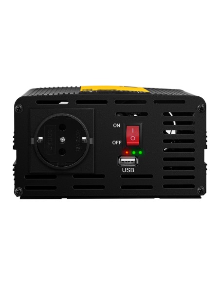 Automobilio įtampos keitiklis 1000W akumuliatoriui