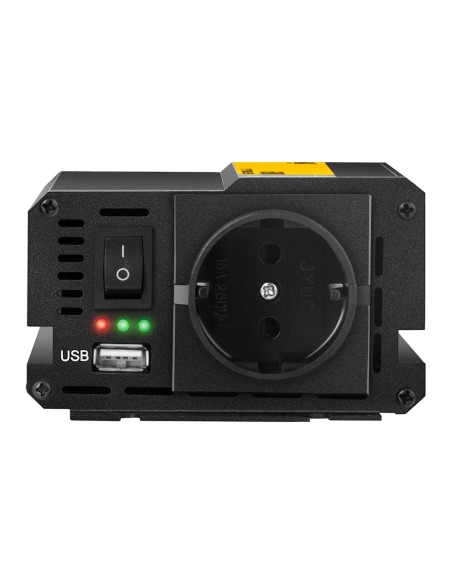 Automobilio akumuliatoriaus įtampos keitiklis 600W + Cigarečių degiklio adapteris