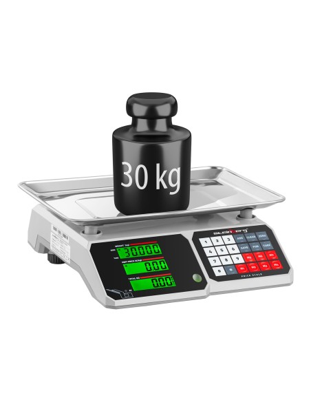 Maisto svarstyklės su atmintimi ir vienetų skaičiavimo funkcija SBS-PW-301CB 30kg / 1g Maisto svarstyklės su atmintimi ir vienetų skaičiavimo funkcija SBS-PW-301CB 30kg / 1g