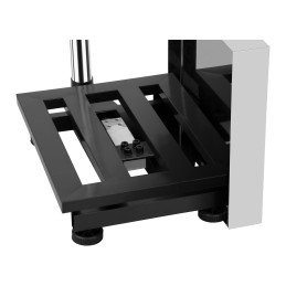 Sandėliavimo platforminės svarstyklės su 30x40cm maitinimo šaltiniu + baterija 100kg / 10g