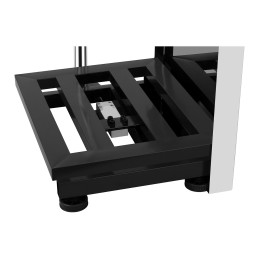 Sandėliavimo platforminės svarstyklės su 40x50cm maitinimo šaltiniu + baterija 150kg / 10g