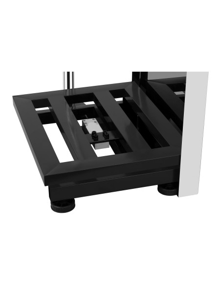 Sandėliavimo platforminės svarstyklės su 40x50cm maitinimo šaltiniu + baterija 150kg / 10g Sandėliavimo platforminės svarstyklės su 40x50cm maitinimo šaltiniu + baterija 150kg / 10g