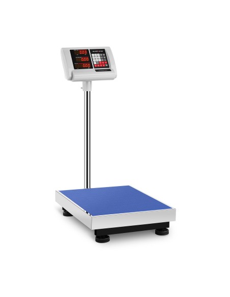 Sandėliavimo platforminės svarstyklės su 40x50cm maitinimo šaltiniu + baterija 300kg / 50g Sandėliavimo platforminės svarstyklės su 40x50cm maitinimo šaltiniu + baterija 300kg / 50g