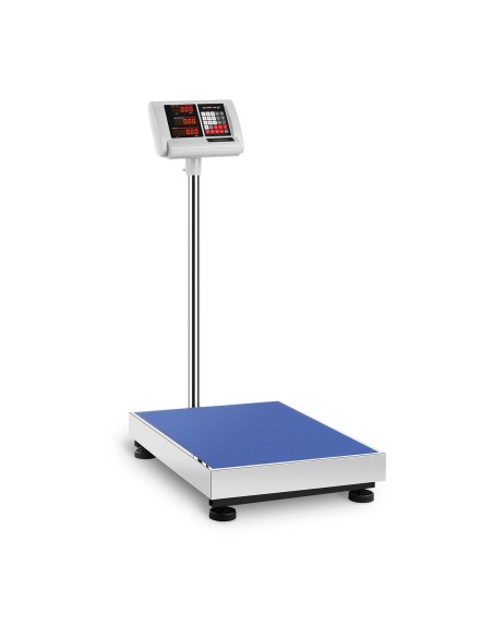 Sandėliavimo platforminės svarstyklės su 45x60cm maitinimo šaltiniu + baterija 300kg / 50g Sandėliavimo platforminės svarstyklės su 45x60cm maitinimo šaltiniu + baterija 300kg / 50g