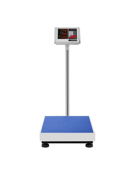 Sandėliavimo platforminės svarstyklės su 45x60cm maitinimo šaltiniu + baterija 300kg / 50g Sandėliavimo platforminės svarstyklės su 45x60cm maitinimo šaltiniu + baterija 300kg / 50g