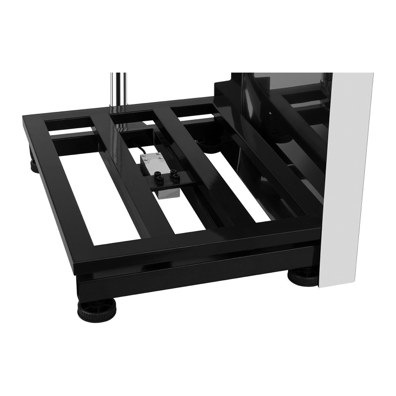 Sandėliavimo platforminės svarstyklės su 45x60cm maitinimo šaltiniu + baterija 300kg / 50g