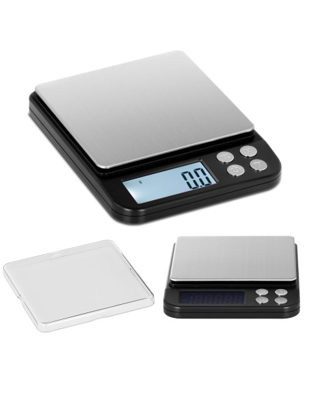 Elektroninės virtuvinės svarstyklės su vienetų skaičiavimo funkcija 3kg / 0,1g Elektroninės virtuvinės svarstyklės su vienetų skaičiavimo funkcija 3kg / 0,1g