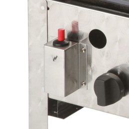 Dujinė keptuvė dujinė grilis su keptuve 3 - degiklis PELVIS 10 kW