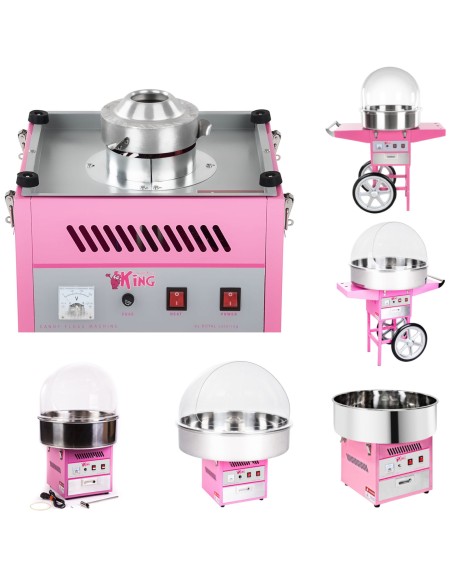 Royal Catering 1200W 230V cukraus vatos mašinos galvutė Royal Catering 1200W 230V cukraus vatos mašinos galvutė