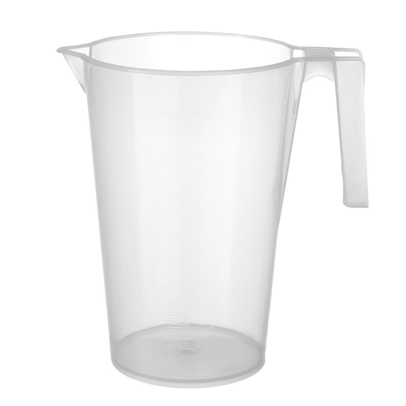 Virtuvinis matavimo ąsotis su matavimo puodeliu iš polipropileno, sukraunamas 2L - HENDI 567838