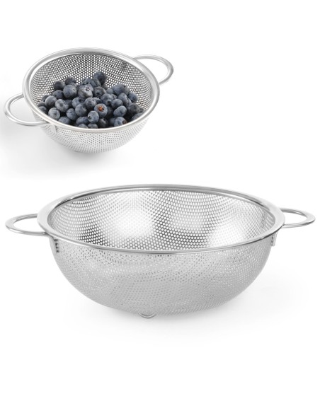 Perforuoto plieno koštuvo kubilas, sk. 160 mm – HENDI 535295