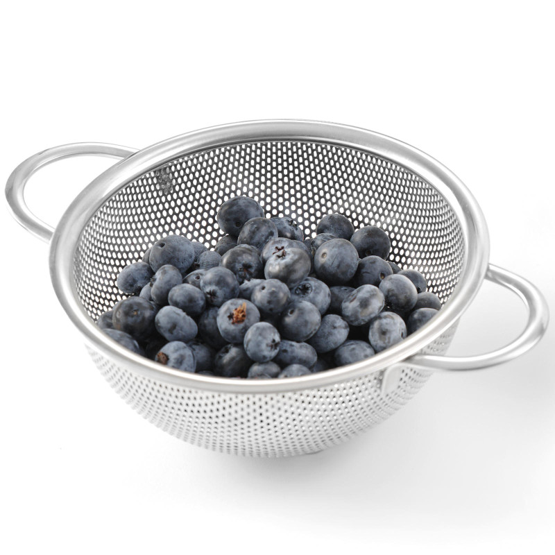 Perforuoto plieno koštuvo kubilas, sk. 160 mm – HENDI 535295