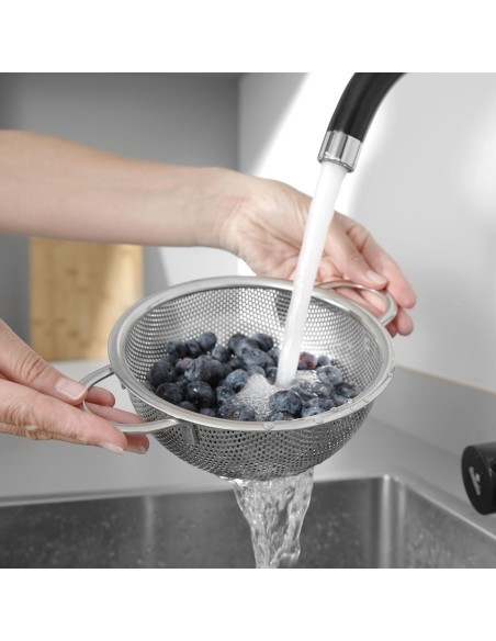 Perforuoto plieno koštuvo kubilas, sk. 160 mm – HENDI 535295