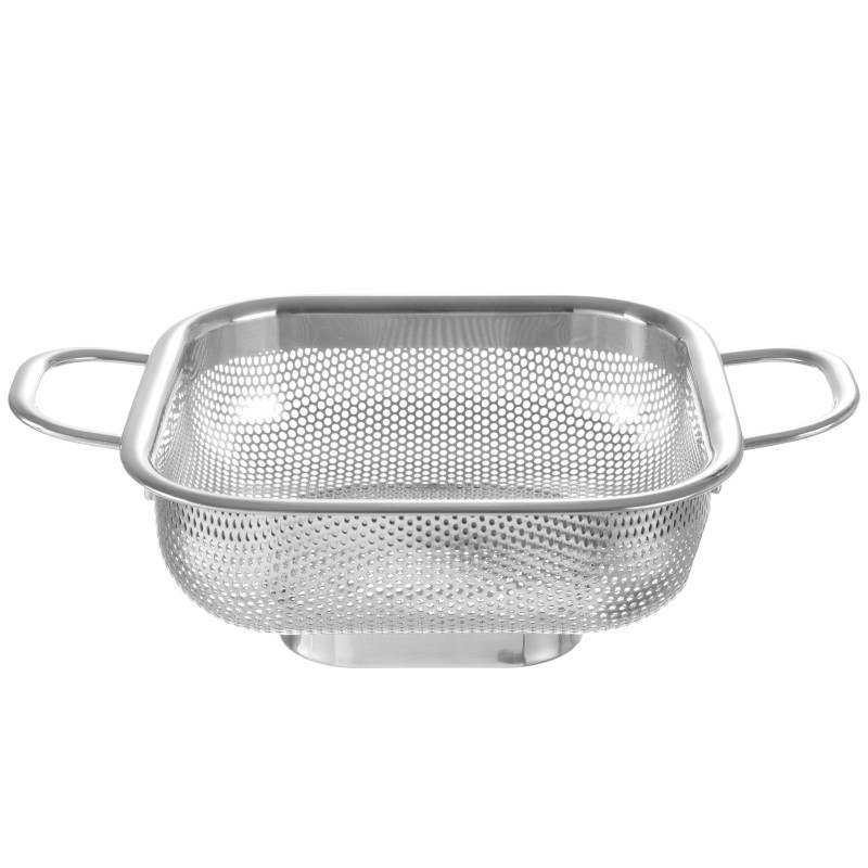 Kvadratinė plieninė filtravimo vonia 169x169mm - HENDI 535271