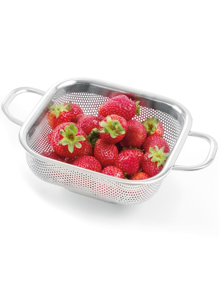 Kvadratinė plieninė filtravimo vonia 169x169mm - HENDI 535271