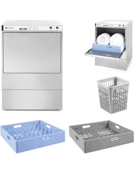 Baro indaplovė greita ir ekonomiška + dozatorius + išleidimo siurblio krepšelis 50x50cm 400V