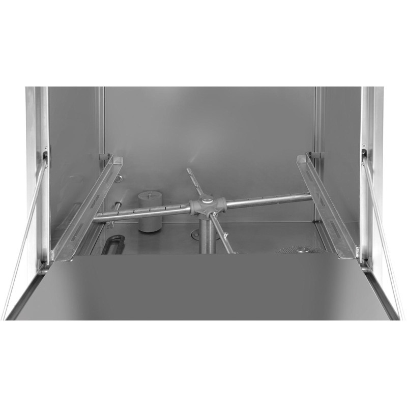 Baro stiklo poveržlė stiklinėms + dozatorius + siurblio krepšelis 40x40cm 230V 3 PROGRAMOS