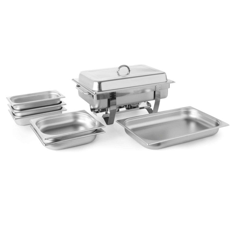 Plieninis žvakių šildytuvas pastai GN 1/1 - DIDELIS RINKINYS