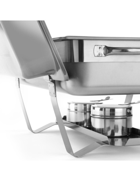 Plieninis žvakių šildytuvas pastai GN 1/1 - DIDELIS RINKINYS