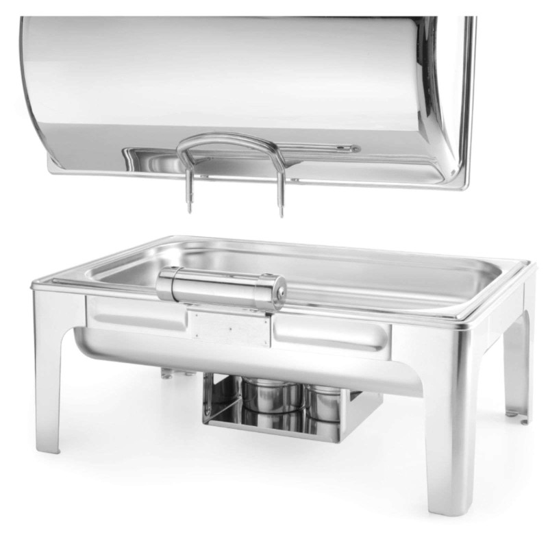 Maisto šildytuvas pasta žvakėms, poliruotas plienas GN 1/1