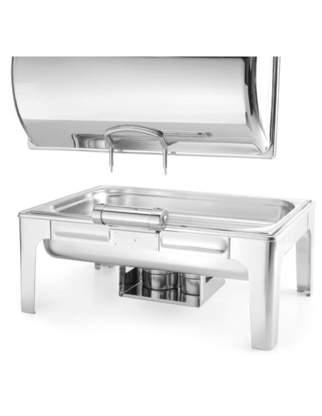 Maisto šildytuvas pasta žvakėms, poliruotas plienas GN 1/1