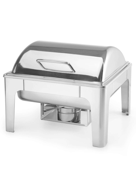 Maisto šildytuvas pasta žvakėms, poliruotas plienas GN 2/3