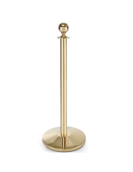 Plieninis barjerinis stulpas, aukštis 93cm - auksinis