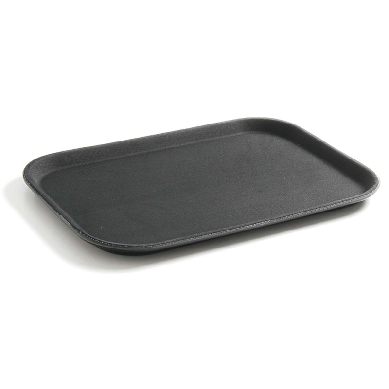 Neslystantis padavėjo padėklas 25,5x35,5 cm - juodas