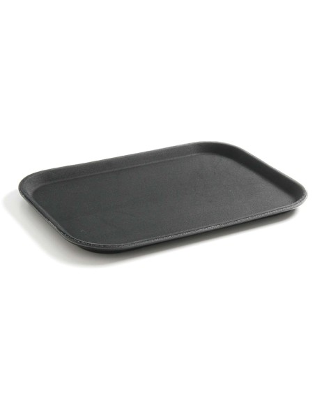 Neslystantis padavėjo padėklas 25,5x35,5 cm - juodas Neslystantis padavėjo padėklas 25,5x35,5 cm - juodas