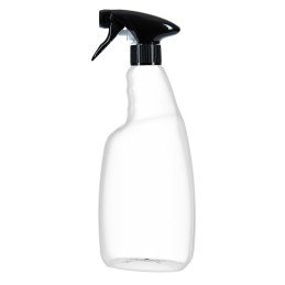 PET buteliukas su purkštuvu 28/410 skaidrus 750ml