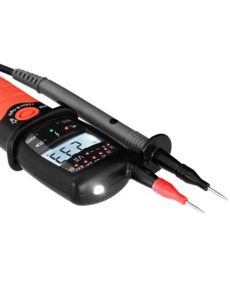 AC/DC įtampos matuoklis, diapazonas 12V - 690V LCD AC/DC įtampos matuoklis, diapazonas 12V - 690V LCD