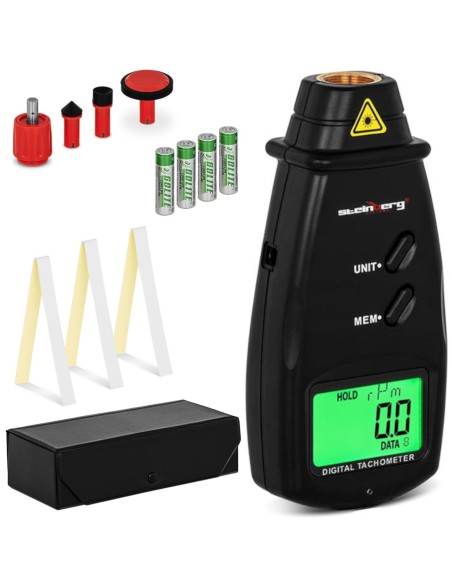 Sukimosi greičio matuoklis tachometras LCD lazerinis tachometras Sukimosi greičio matuoklis tachometras LCD lazerinis tachometras