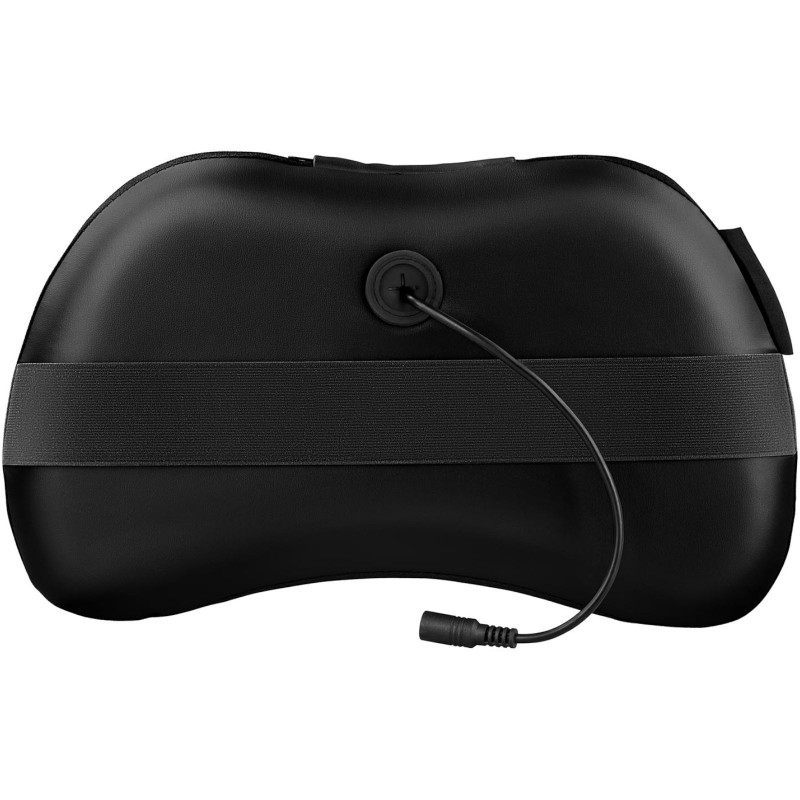 Kūno kaklo ir nugaros masažo pagalvė 12V/230V 24W juoda