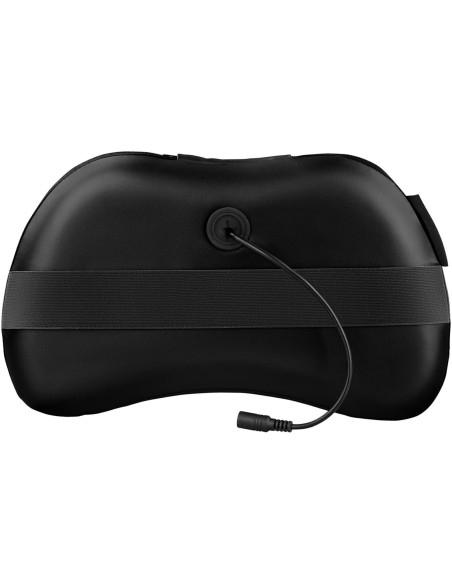 Kūno kaklo ir nugaros masažo pagalvė 12V/230V 24W juoda Kūno kaklo ir nugaros masažo pagalvė 12V/230V 24W juoda
