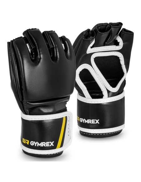 Treniruočių pirštinės MMA L/XL juodos Treniruočių pirštinės MMA L/XL juodos