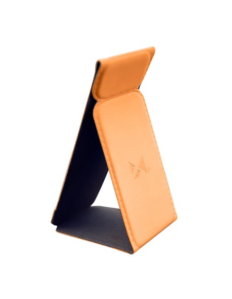 „Grip Stand“ lipnus telefono laikiklis oranžinės spalvos „Grip Stand“ lipnus telefono laikiklis oranžinės spalvos