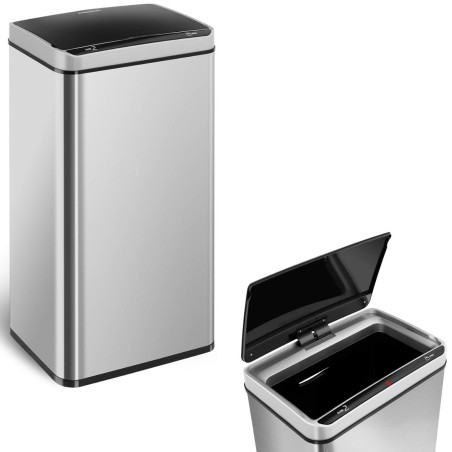 Automatinė bekontaktė šiukšlių dėžė su judesio jutikliu, diapazonas 20 cm 70 L Automatinė bekontaktė šiukšlių dėžė su judesio jutikliu, diapazonas 20 cm 70 L