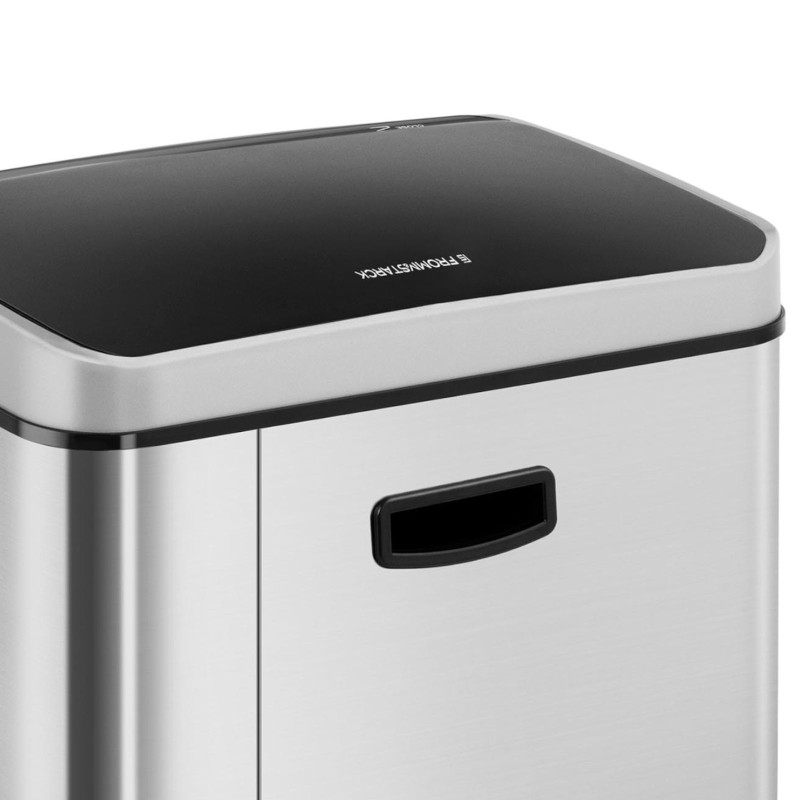 Automatinė bekontaktė šiukšlių dėžė su judesio jutikliu, diapazonas 20 cm 70 L