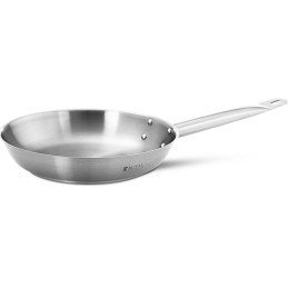 Nerūdijančio plieno keptuvės dujų indukcija sk. 26 cm