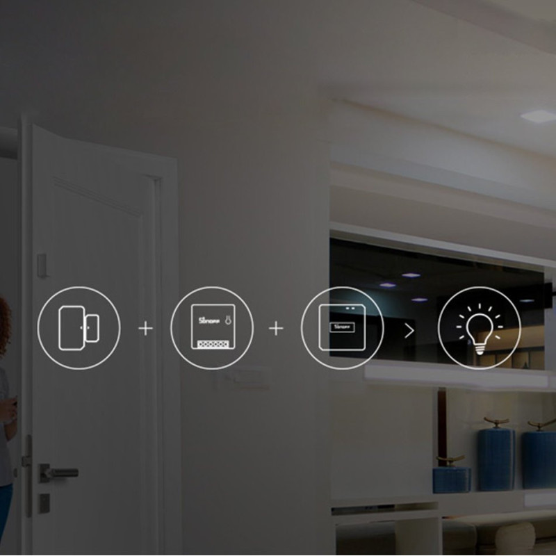 ZBMINI išmanioji įleidžiama ZigBee 3.0 relė balta