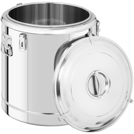 70L plieninis maitinimo termosas su čiaupu gėrimų transportavimui