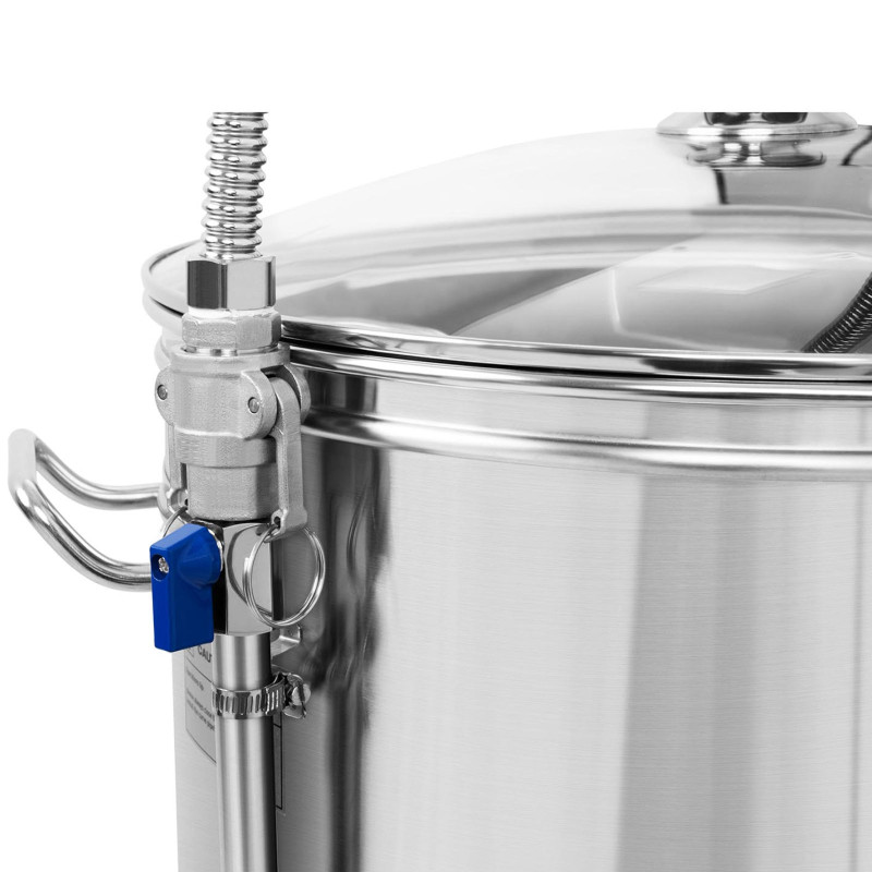 Košės virdulys alaus gamybai nerūdijančio plieno 2500W LCD 40L