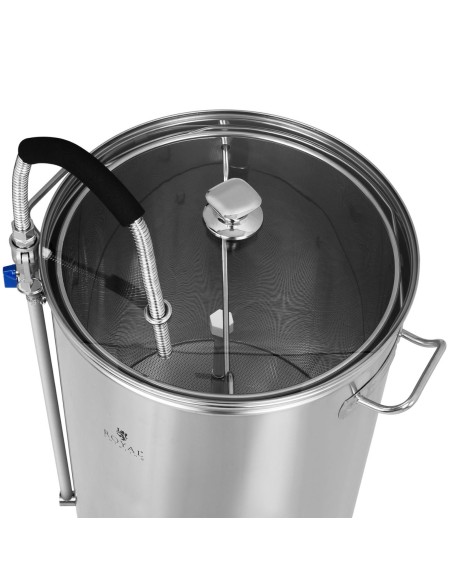 Košės virdulys alaus gamybai nerūdijančio plieno 2500W LCD 40L Košės virdulys alaus gamybai nerūdijančio plieno 2500W LCD 40L